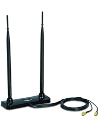 Trendnet Duo 7dBi interior Omni Directional Antena con base de montaje tew ai77ob (Negro)