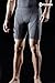 TSLA Men's Athletic Compression Shorts, Sports Performance Active Cool Dry Running Tights, Zero Grey, Large