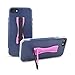 Gear Beast Cell Phone Grip Stand, Universal Phone Strap Finger Holder with Pop Out Kickstand for Men and Women, Ultra Slim Pocket Friendly - Pink