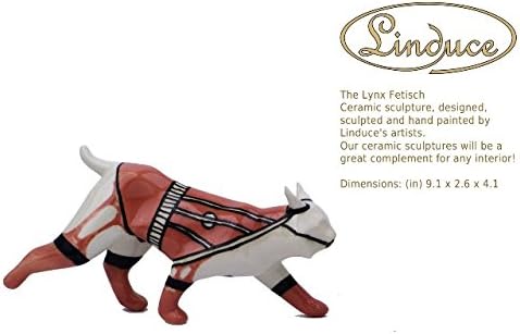 Linduce Nr 4 No.2-Dydo The Lynx Fetisch No.2 Ceramic Sculpture
