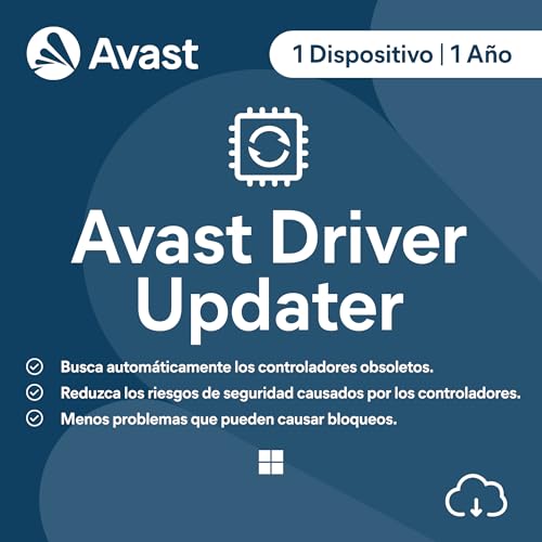 Avast Driver Updater 2025 | 1 Dispositivo | 1 Año | Descarga digital