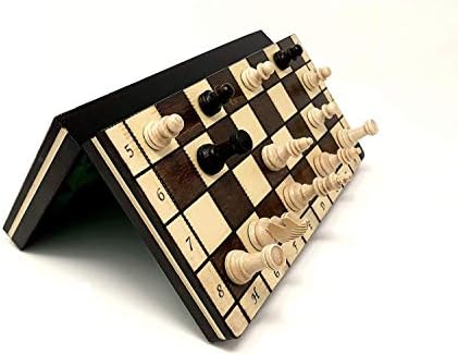 Prime Chess Mini Magnetic Wooden Chess Set 27cm x 27cm