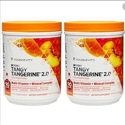 Beyond Tangy Tangerine 2.0 CITRUS PEACH FUSION - 450 G CANISTER - 2 Pack
