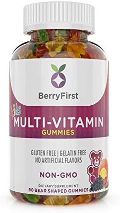 BerryFirst Kids Multivitamin Gummies, Super Nutrition and Taste, 90 Count