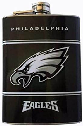 Philadelphia Eagles Classic Logo Stainless Steel 8oz Flask