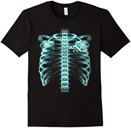 Men's Aircraft Mechanic Love X Ray T Shirt 2XL Black