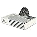 United Receptacle - Deluxe Sanitary Napkin Receptacle, Square, Steel, White