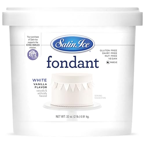Satin Ice Fondant White 2 Pound