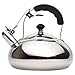 Whistling Tea Kettle, Surgical Stainless Steel Teapot Design for Stovetop; Large 3.2 Quart