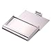 HAWATOUR Super Capacity Business Card Holder Case for Holding 35 Business Cards Stainless Steel Name Card Case