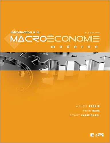Amazonfr Introduction à La Macroéconomie Moderne 4e - 