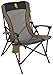 Browning Folding Camping Chairs for Adults - Durable Mesh Fabric Over Sturdy Powder Coated Steel Frame, Armrests Cup Holder, and Shoulder Carry Bag