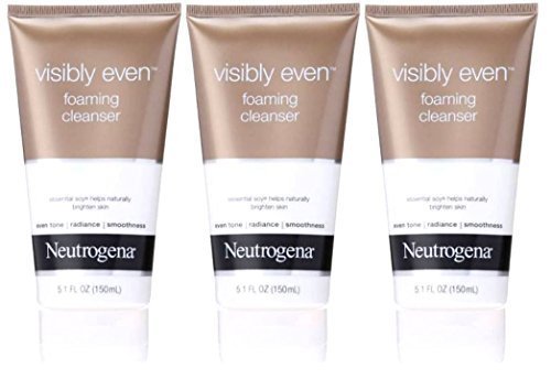 Neutrogena Visibly Even Foaming Cleanser, 5.1 Ounce from Neutrogena (Pack of 3)
