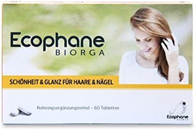 Ecophane Hair And Nails 60caps by Ecophane