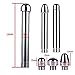 Enema Nozzle Shower 3 Heads Aluminum Cleaner Colonic Douche System Cleaner Non-Toxic by Apowan