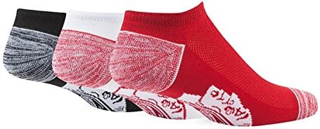 Officially Licensed NHL Chicago Blackhawks No-Show Ankle Sports Socks (3 Pack)