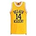 MOLPE Smith #14 Bel Air Basketball Jersey S-XXXL Yellow (M)