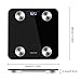 Bluetooth Smart Body Scale, Hoolick Wireless Body Fat Monitor  For Weight,Body Fat,Visceral Fat,Muscle,Bone,BMR,BMI,Body Water（A） 