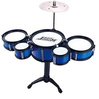 Kaimu Kids Three Drum Set Children Percussion Musical Instrument Educational Toys Music & Sound
