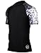 HUGE SPORTS Men's Splice UV Sun Protection UPF 50+ Skins Rash Guard Short Sleeves