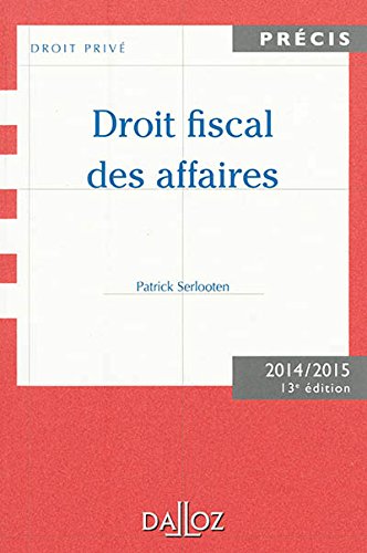 Droit fiscal des affaires