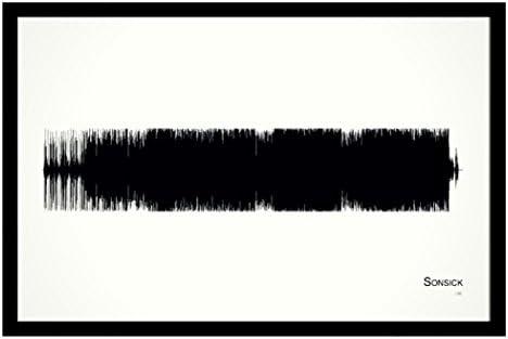 Sonsick - 11x17 Framed Soundwave print
