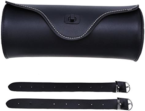 Possbay Handlebar Bags, Motorcycle Front Fork Sissy Bar Bag Side Tool Storage Pouch
