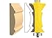 YONICO Cabinet Door Router Bits Miter Frame Molding 2-1/2-Inch 1/2-Inch Shank 16166