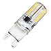 Kakanuo G9 LED Bulb Dimmable 4 Watt Warm White 3000K Bi-pin Base 72X3014SMD LED Corn Bulb AC 110V-130V(Pack of 2)