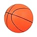 Mini Basketball Soft Basketball Bouncy Basketball Indoor/Outdoor Sports Ball Kids Toy Gift - Orange