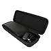 Khanka Hard Storage Carrying Travel Case Bag for VAVA Voom 21 Portable Bluetooth Wireless Speaker - Black