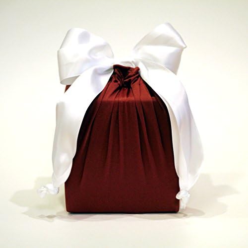 Eco Friendly + Reusable Stretchy Fabric Gift Wrap - Merlot (Large/X-Large Combo Pack)