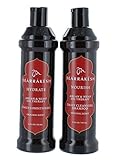 MARRAKESH Original Shampoo + Conditioner Combo Set With Hemp and Argan Oils for Unisex