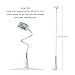 Flexible Gooseneck Phone Holder, licheers Lazy Bed Holder Phone Stand for Phone 11 Pro XS Max XR X 8 7 6 6S Plus, Samsung and 3.5-7 Inch Devices, Overall Length 35.4In (Pink)