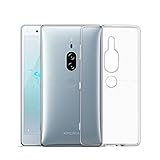 for Sony Xperia XZ2 Premium Case - Clear Shockproof Silicone TPU Case Skin Cover Anti-Drop Soft TPU Full Coverage Clear Transparent Soft Slim Protective Skin for Sony Xperia XZ2 Premium