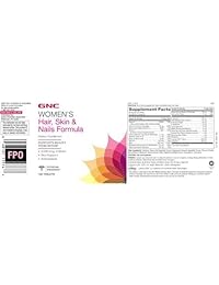 Fórmula GNC para cabello, piel y uñas de la mujer 120 comprimidos