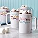 Cake Boss Serveware 4-Piece Porcelain Mug Set, 