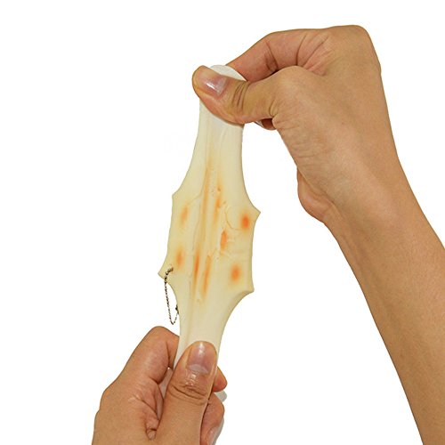 BleuMoo Novel Japan Stretchy Scented Rice Cake Squeeze Decompress Toy Key Chain
