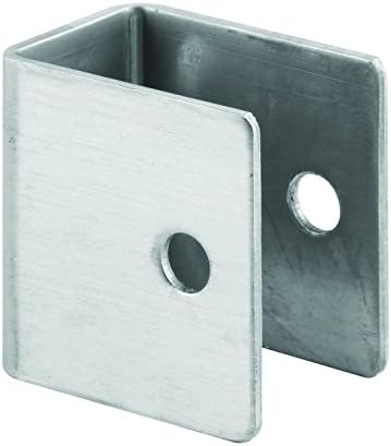 Sentry Supply 650-8205 U Shape Wall Bracket, 1-1/4 inch x 1-3/8 inch, Stamped Stainless Steel, (single pack)