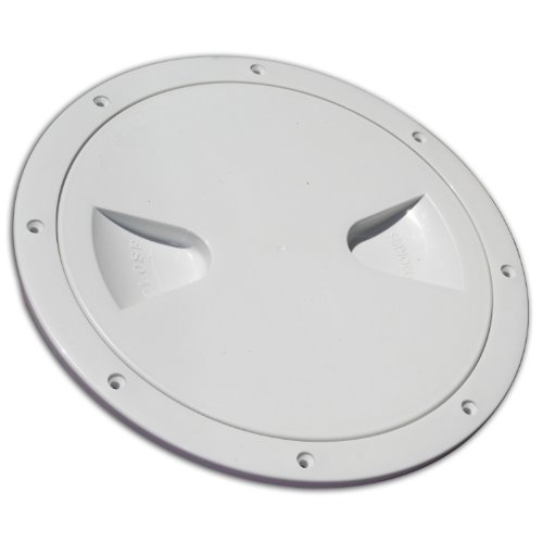 Marine Plastic 8'' Deck Plate Access Inspection Plate for Boat & Rv