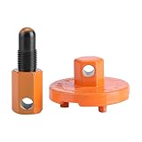 14mm Chainsaw Clutch Removal Tools, Piston Stop Clutch Flywheel Disassembly Part Dismount Tool for 45/52/58 2 Cycle Chain Saw