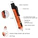 ZOTO Non Contact Voltage Tester, AC Voltage Detector Pen Circuit Tester Tool 12-1000V with Screwdriver and Led Flashlight Beeper (orange)