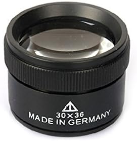30x36mm Jewelry Magnifying Glass Lens Optics Magnifier Loupes Microscope for Jeweler Coins Stamps