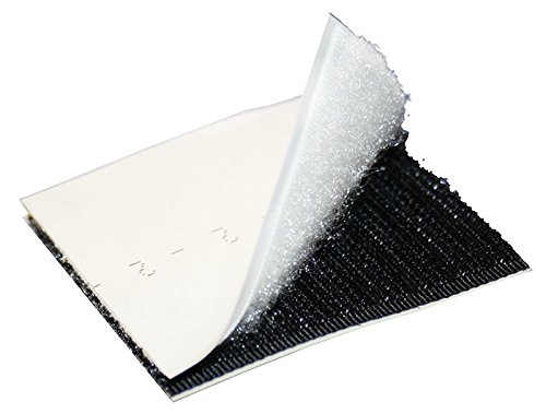 Securit Velcro Strips for Tags and Light Chalk Baords (Pack of 5), Black