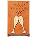Happy Anniversary Wooden Card with Stand. Wood Wedding Anniversary Present for Him, Husband or Her, Wife. Handmade.
