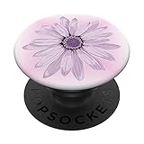 Purple Flower Daisy Pop Up Hand Grip,Cellphone