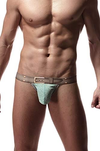 Joefeel Mens Jockstrap Cotton Low Rise Bulge Pouch Underwear