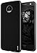 Moto Z Force Case, Aeska Ultra [Slim Thin] Flexible TPU Gel Rubber Soft Skin Silicone Protective Case Cover for Motorola Moto Z Force Droid (Black)