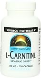 Source Naturals L-Carnitine 250mg, 120 Capsules, Health Care Stuffs