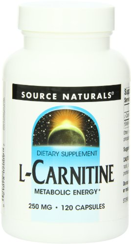 Source Naturals L-Carnitine, 250mg, 120 gélules